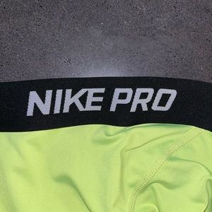 neon Nike Pros